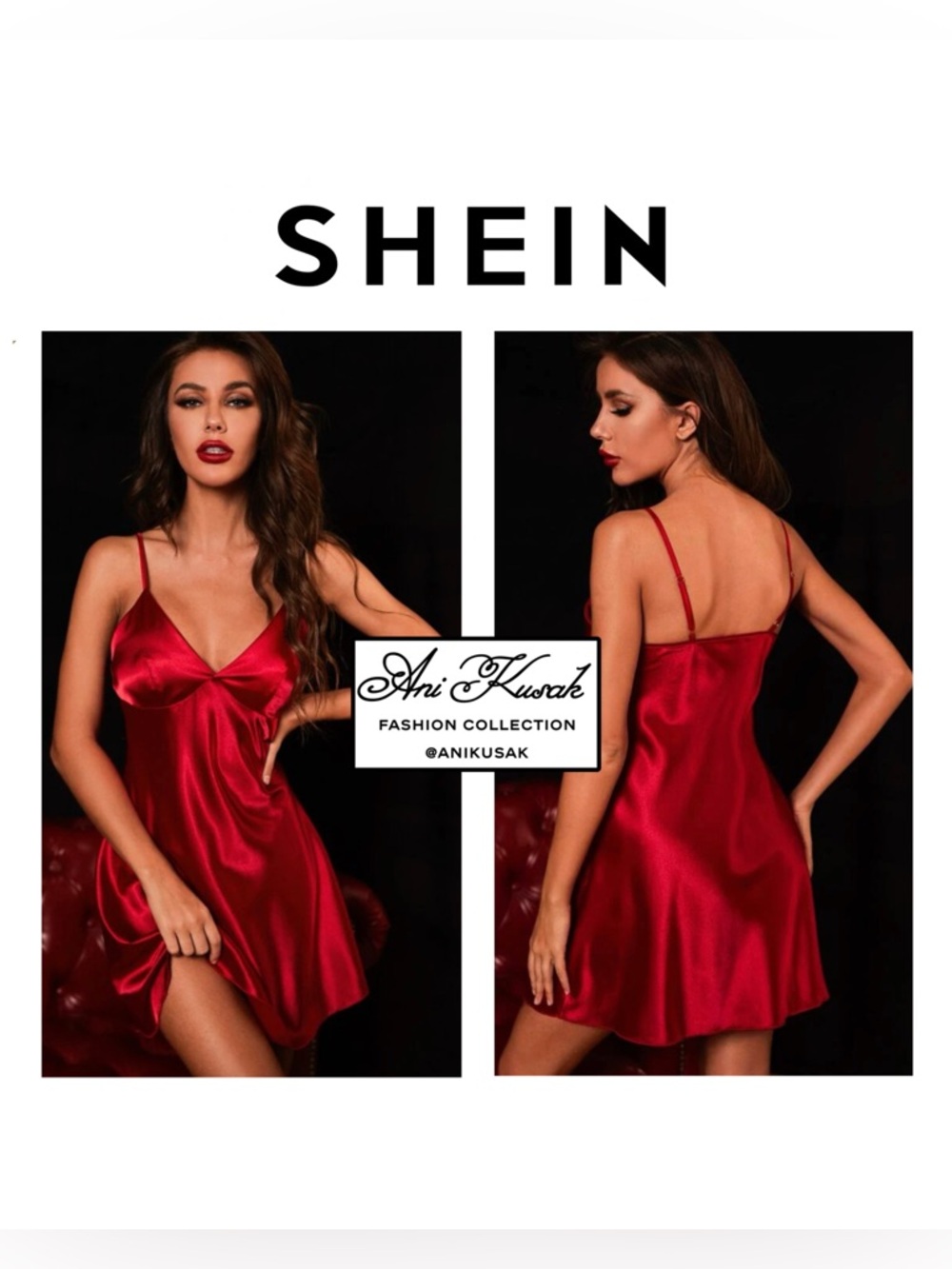 SHEIN Satin Slip Nightdress